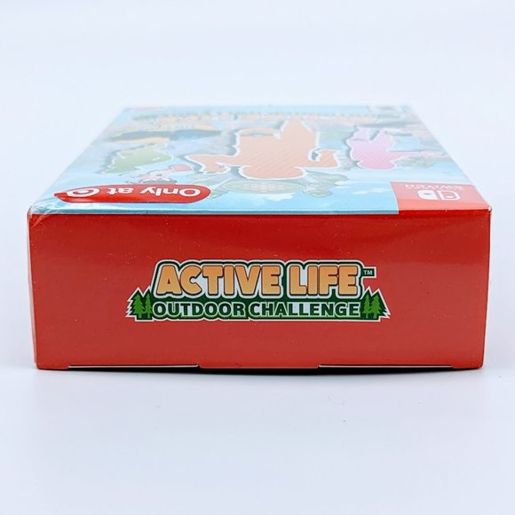 Active Life Outdoor Challenge Nintendo Switch Includes 2 Leg Straps New Sealed - Picture 5 of 7